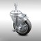 Service Caster 4 Inch SS Thermoplastic Rubber Swivel 10mm Threaded Stem Caster with Brake SCC-SSTS20S414-TPRB-TLB-M1015 - alternate 2